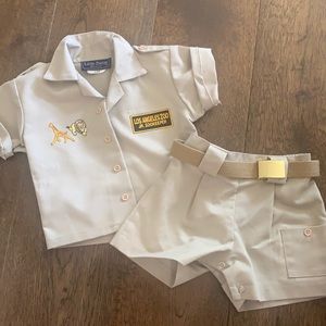 Los Angeles Zoo keeper costume
